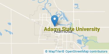 Location of Adams State University