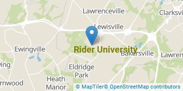 closest airport to rider university