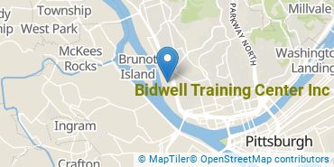 Location of Bidwell Training Center Inc
