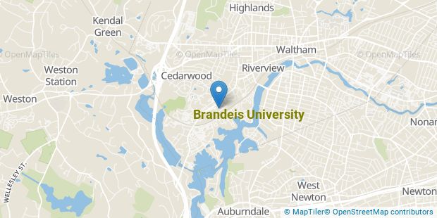 Brandeis University Overview Course Advisor   Map Md 