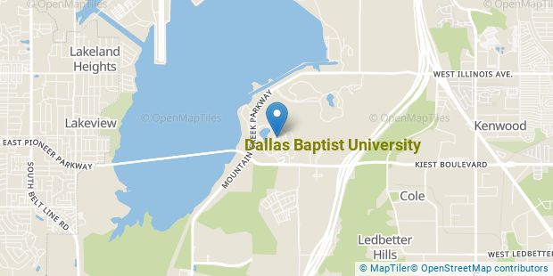 Dallas Baptist University Campus Map