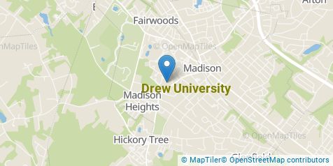 Drew University Overview Small Map
