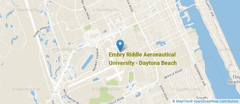 Erau Daytona Beach Campus Map - United States Map