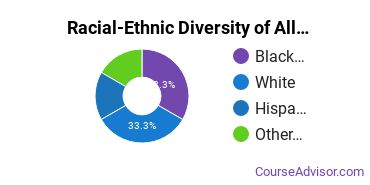 Racial-ethnic diversity of Allied Health Services majors at Herzing University-Kenosha