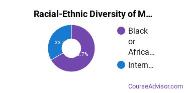 Racial-ethnic diversity of Mathematics majors at Howard University