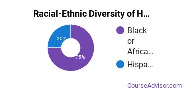 Racial-ethnic diversity of Health & Physical Education majors at Manor College
