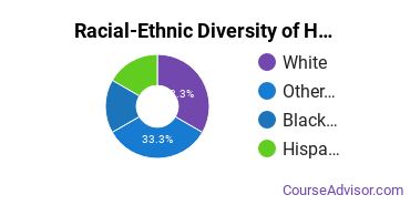Racial-ethnic diversity of Hospitality Management majors at McLennan Community College
