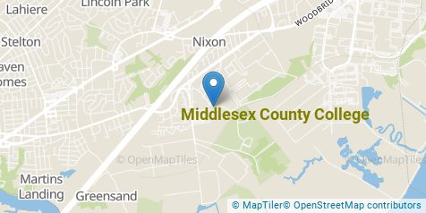 Middlesex County College Campus Map - Map