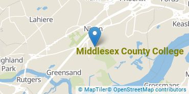 Middlesex County College Campus Map - Map