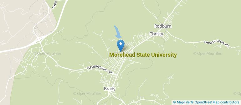 Morehead State Campus Map 6393