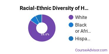 Racial-Ethnic Diversity of Hospitality Management Majors at Pennsylvania State University - Berks