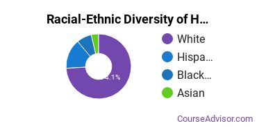 Racial-Ethnic Diversity of Health & Physical Education Majors at Pennsylvania State University - Berks