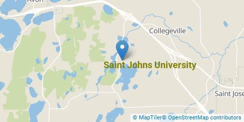 st johns university map downloads