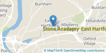 Location of Stone Academy-East Hartford