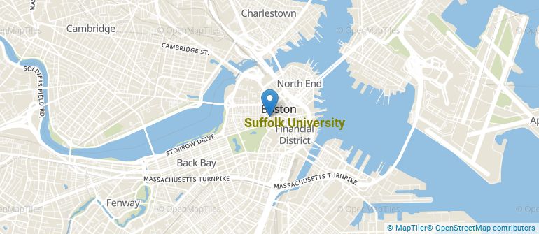 Suffolk University Campus Map