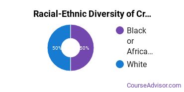 Racial-ethnic diversity of Criminology majors at Suffolk University