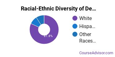 Racial-Ethnic Diversity of Design & Applied Arts Majors at The Creative Center