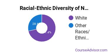 Racial-ethnic diversity of Natural Resources Conservation majors at University of Alaska Fairbanks