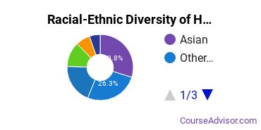 Racial-ethnic diversity of Human Resource Management majors at University of Hawaii at Manoa