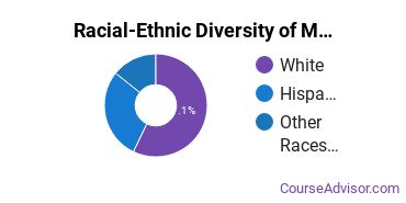 Racial-ethnic diversity of Mathematics majors at University of New Mexico-Valencia County Campus