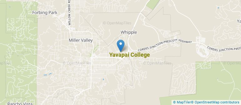 Yavapai College Campus Map