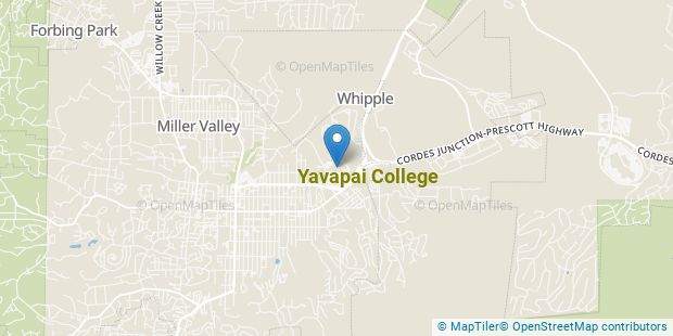 Yavapai College Campus Map