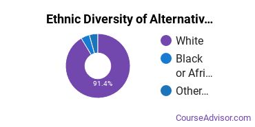Alternative Medical Support Services Majors Ethnic Diversity Statistics