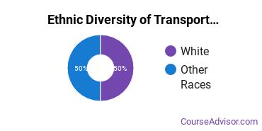 Transportation & Materials Moving Majors in IL Ethnic Diversity Statistics
