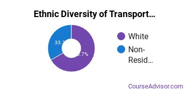 Transportation & Materials Moving Majors Ethnic Diversity Statistics